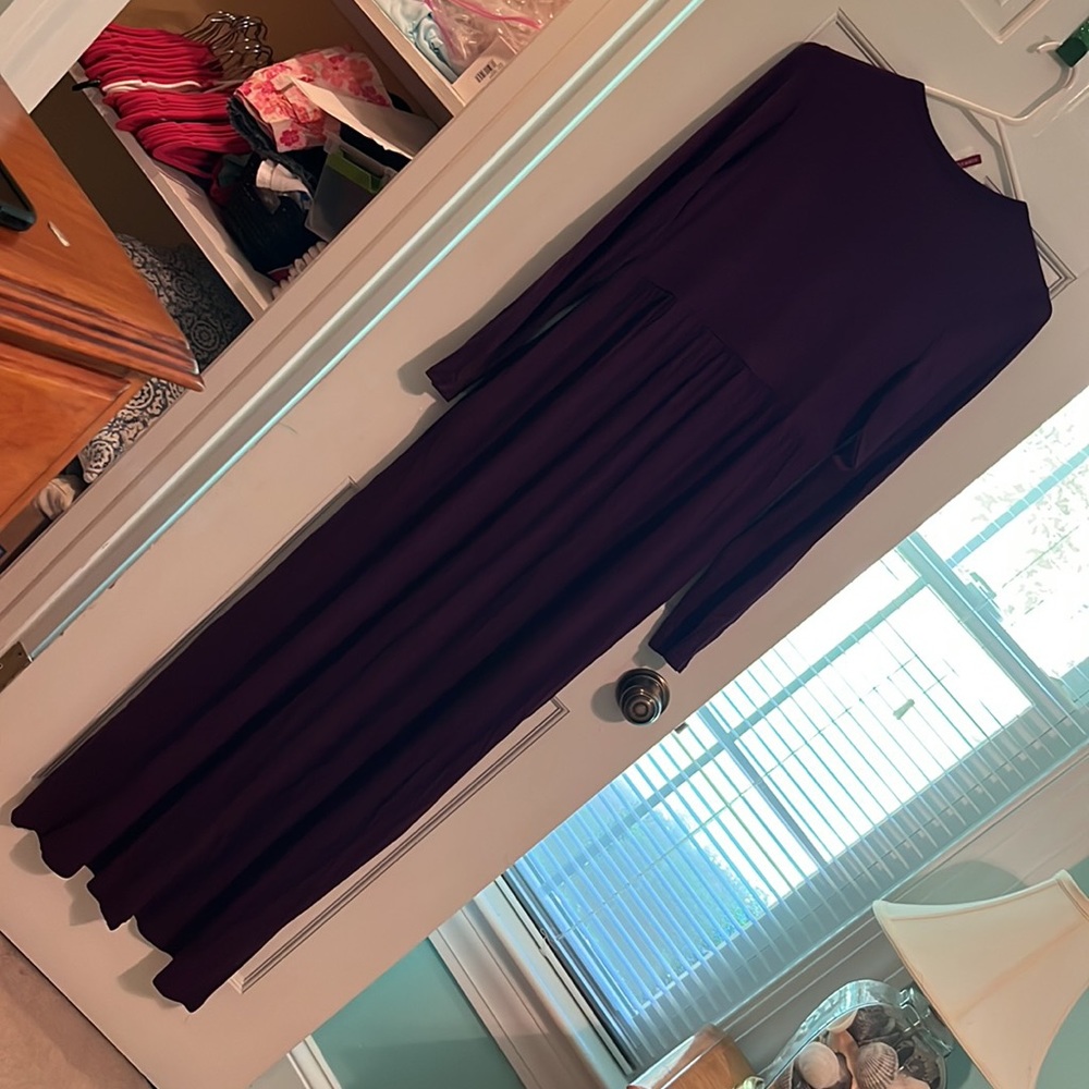 Purple Maxi dress - Picture 5 of 5